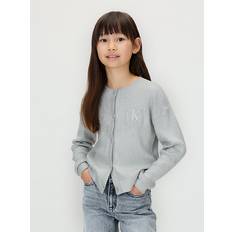 Silver Coated Cardigan Jumper - Grey - 14 years (164 cm)