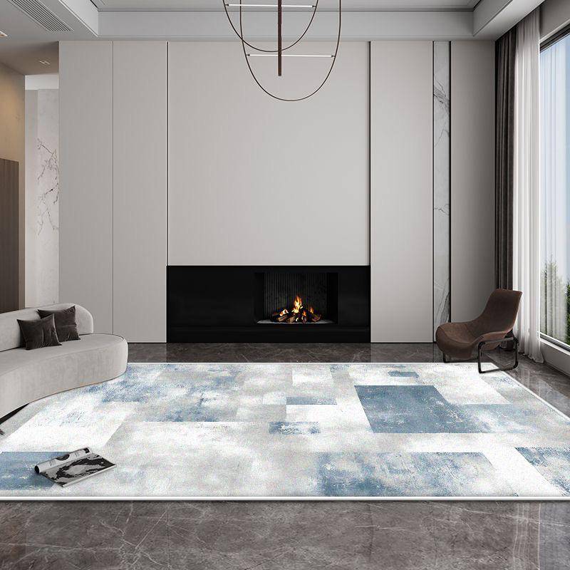 Nordic Abstract Design Carpet Livng Room Home Decoration Bedroom Decor Area Rugs Lounge Cloakroom Non-slip Floor Mat Washable 60*90cm