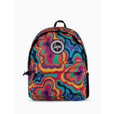 Hype Hype. Unisex Multi Peace And Love Sort Rygsæk