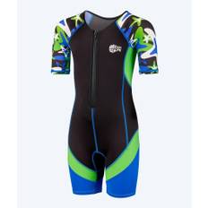 Beco våtdräkt för barn - Sealife Neoprene Shorty - Blå/grön