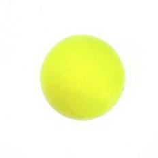 Tpe lacrosse ball fitness avlasta gym triggerpunkt massage boll träning fascia hockey boll - Gul