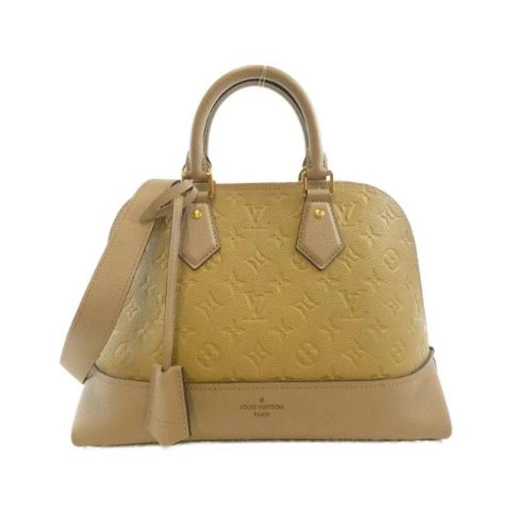 Louis Vuitton Vintage Pre-owned Neo Alma Monogram Empreinte Taske - Vintage - Dame - Beige - ONE SIZE - Uld
