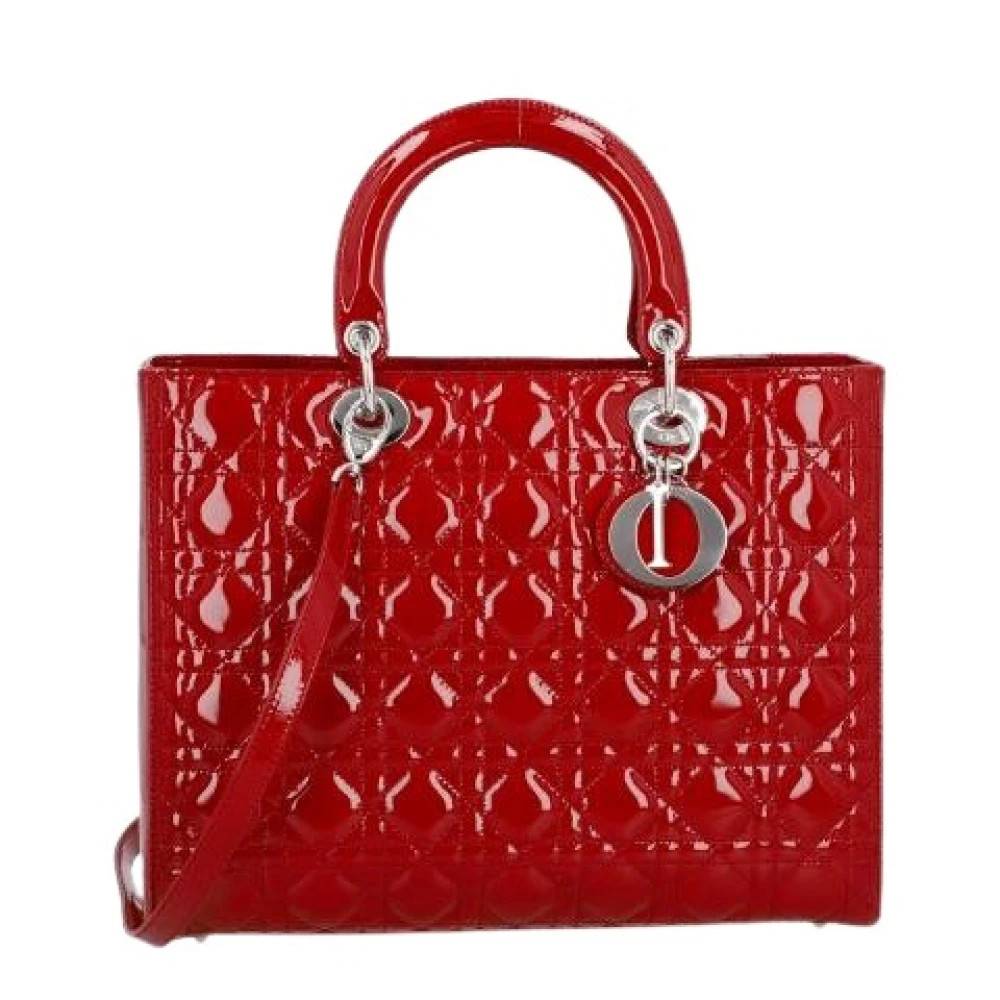 Dior Vintage - Pre-owned Grosse Lady Dior Vintage - Dam - ONE Size - Läder
