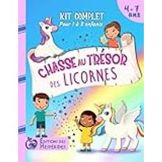 Chasse au trésor des licornes: kit complet | Pour enfants de 4 à 7 ans | Parfait pour une fête d'anniversaire