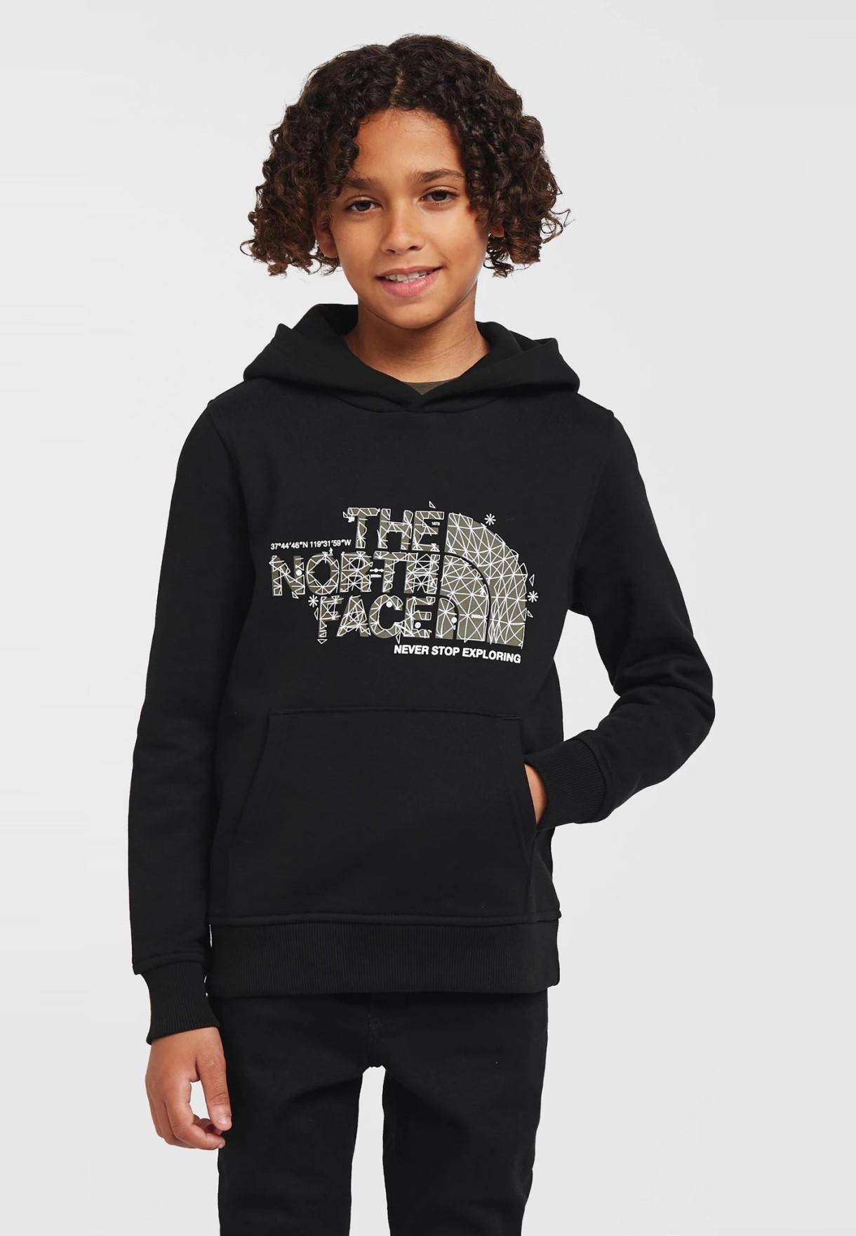 The North Face Kids Drew Peak Overhead Hoodie i Svart