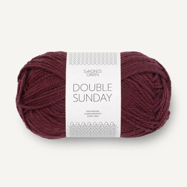Double Sunday 4372 dyp burgunder