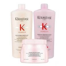 Kérastase Genesis Fondant Renforcateur + Bain Hydra-Fortifiant 1000ml + Masque Reconstituant 500ml