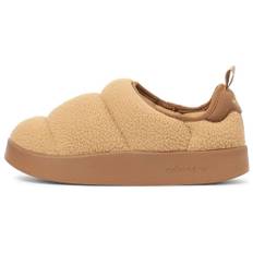 adidas Puffylette Khaki Gold Metallic Men Sneakers Brown IG7153 44½