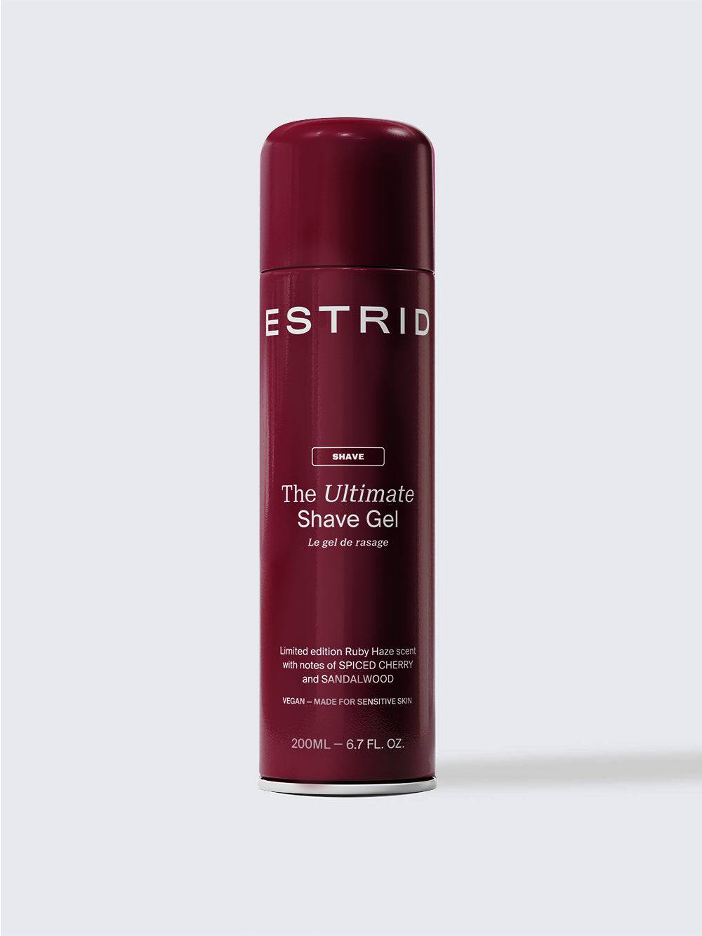 The Ultimate Shave Gel Ruby.