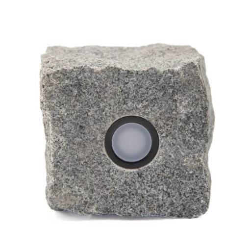 Light By Juhl chaussesten med Cosmos sort spot, 9x9x9 cm, earl blue