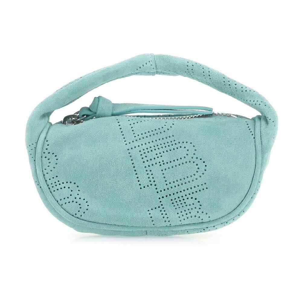 By FAR Havgrøn Ruskind Micro Cush Taske - Tasker - Dame - Grøn - ONE SIZE - Uld