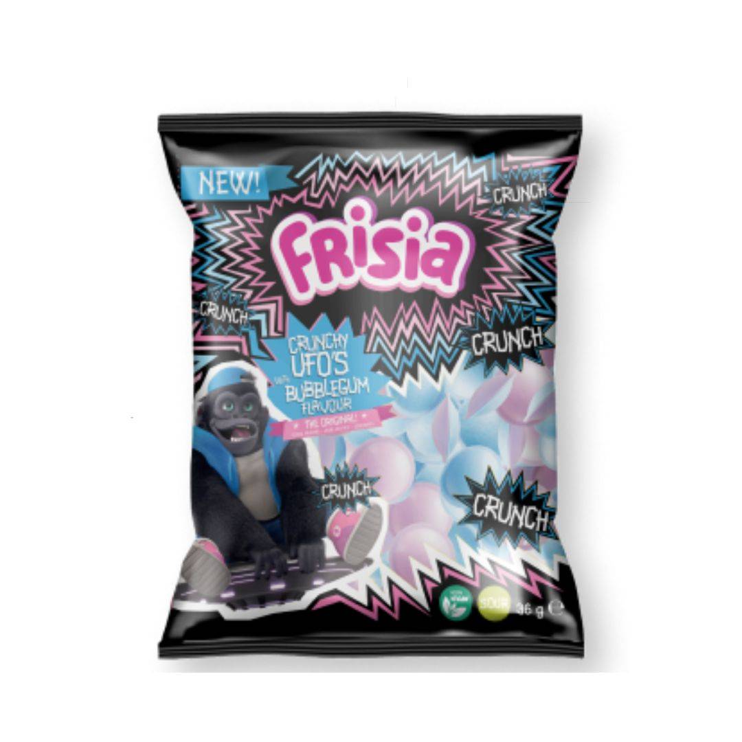 Frisia Syrlige Crunch UFO's Bubblegum 1 x 36 g