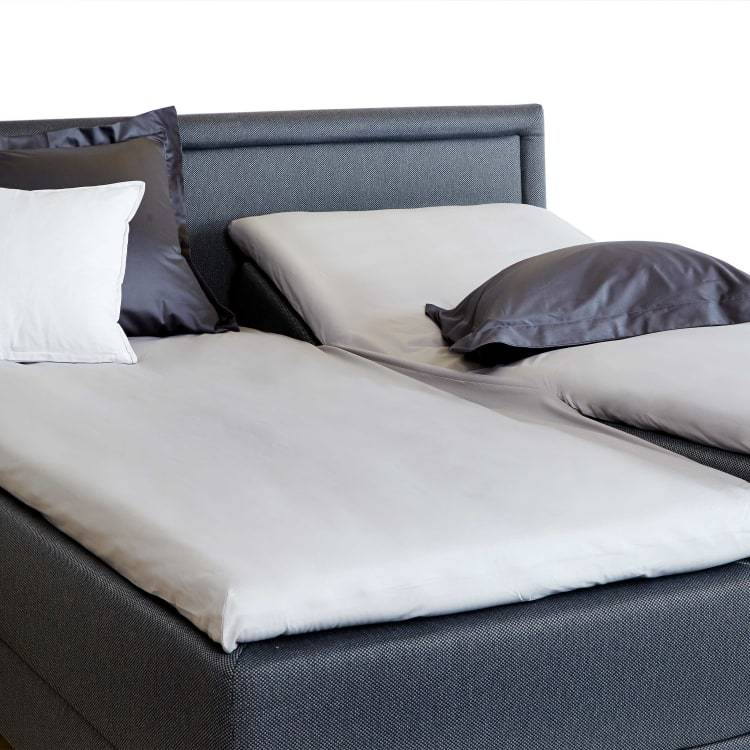 Unikka H-lagen 210x210x11-14 Hvid/bomuld
