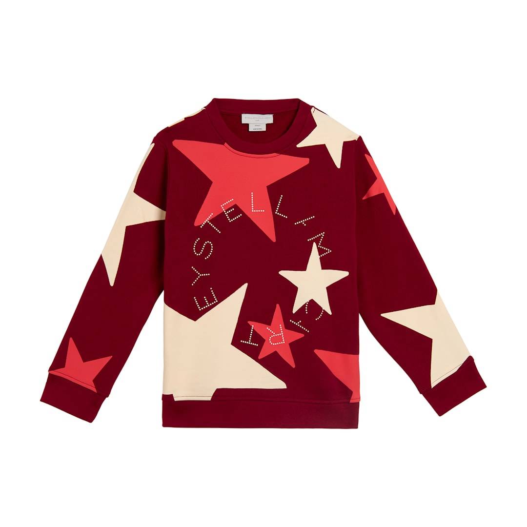 Stella McCartney Kids Hættetrøje Bordeaux Multicolor Bordeaux Multicolor 8 Y Rød 8 år Piger