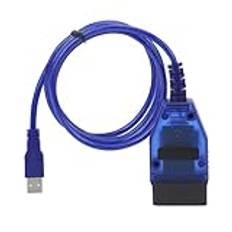 WNDUOKXH Diagnostisk kabel Cabo Vags 409.1 Obd 2 Scanner Diagnostisk kabel Vags -Com Interface Vags 409 K Line USB Vags OBD 2