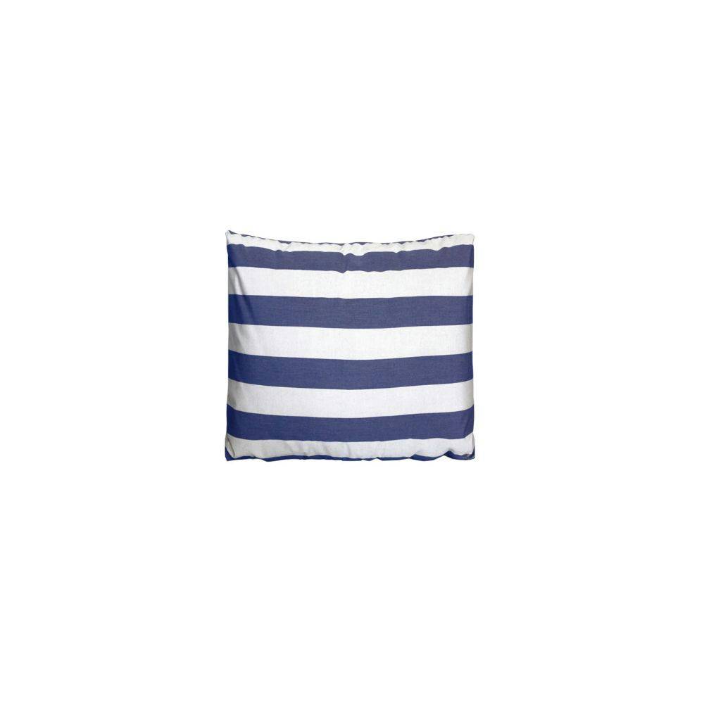 TRIMM Copenhagen Square Sunbrella Cushion Marine Blue Stripe