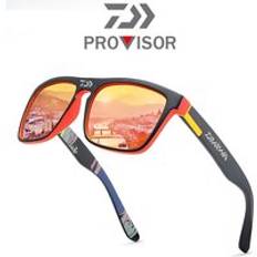 Daiwa herr polariserade fiske glasögon sommar utomhus bergsklättring fashionabla färgglada film sport solglasögon - Fotofärg 8