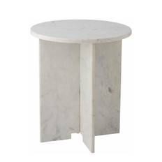 Bloomingville Jasmia sidebord - 46x53 - hvid/grå