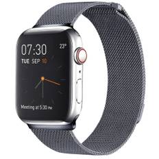 Apple Watch 7/8/9 41mm etc Milanese Urrem - Grå