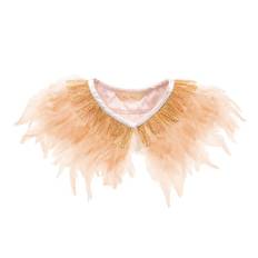 Meri Meri Maskeradkläder - Fjädrar - Persika - Meri Meri - One Size - Maskeradkläder