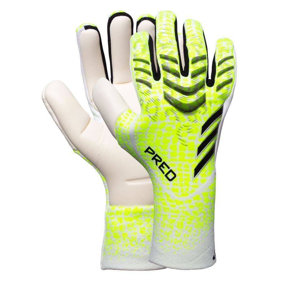 adidas Målvaktshandske Predator Pro Radiant Blaze - Lucid Lemon/Vit/Svart - ['Grön'] (10)