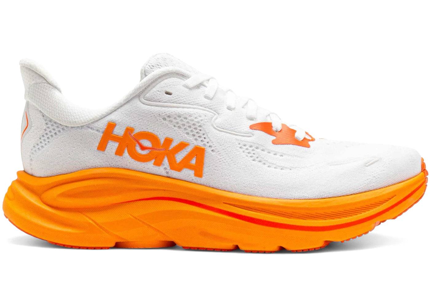 Hoka One One Clifton 10 Frost Orange Zest - UK 7