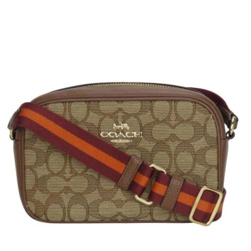 Coach Pre-owned Pre-owned Canvas skuldertasker - Vintage - Dame - Brun - ONE SIZE - Uld