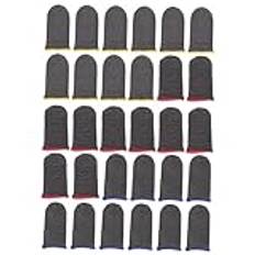 HOMSFOU 30 St Game Use Sleeve Game Protector Pekskärmsskydd Gaming Covers Game Sleeve Andas Tummuff Anti-Svett Ärm