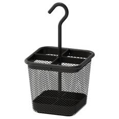 IKEA - UPPDATERA bestikholder, antracit, 12x12 cm