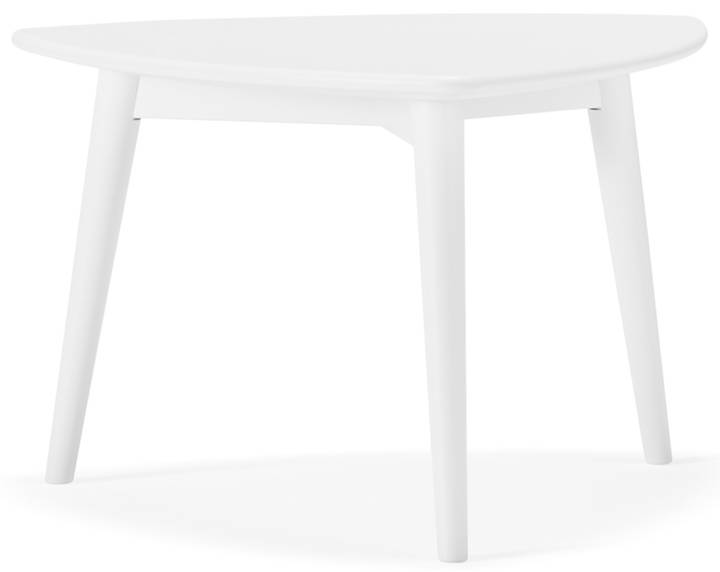 Yngve Soffbord Björk Vit 21 Höjd 40 cm