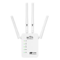 1200Mbps Repeater Wifi-förstärkare 5G/2.4ghz Gigabit Router Extender Booster Repeater WiFi Räckviddsförstärkare Signal H