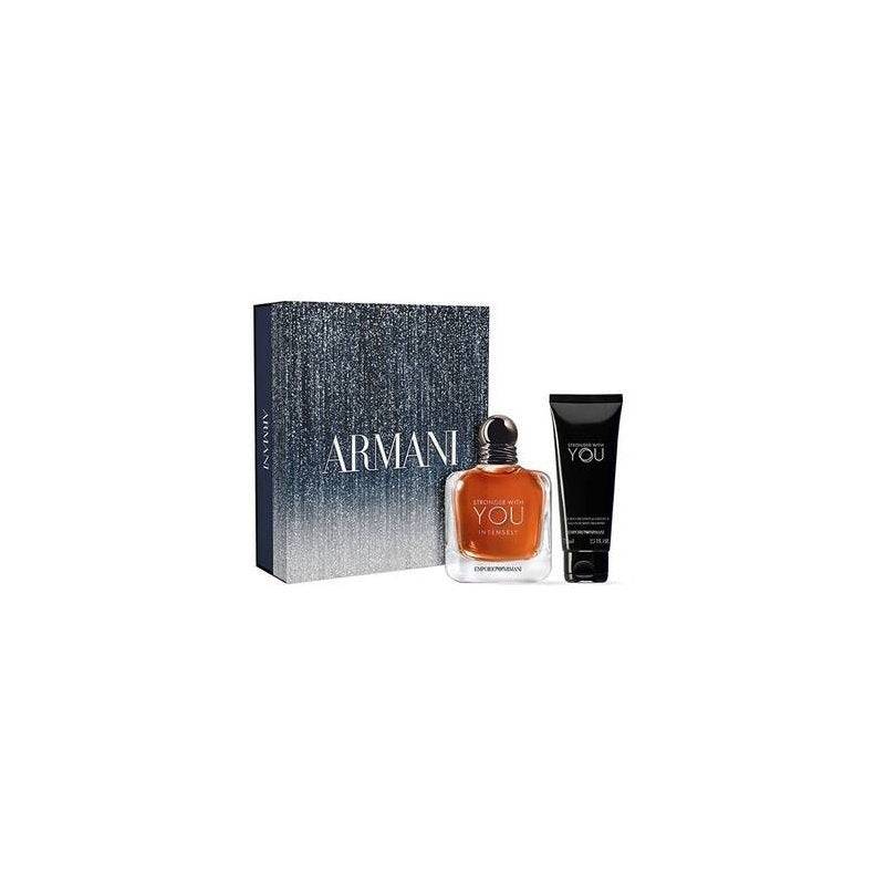 Armani Stronger With You Intensely Set regalo EDP 50 ml and Gel doccia 75 ml 50ml