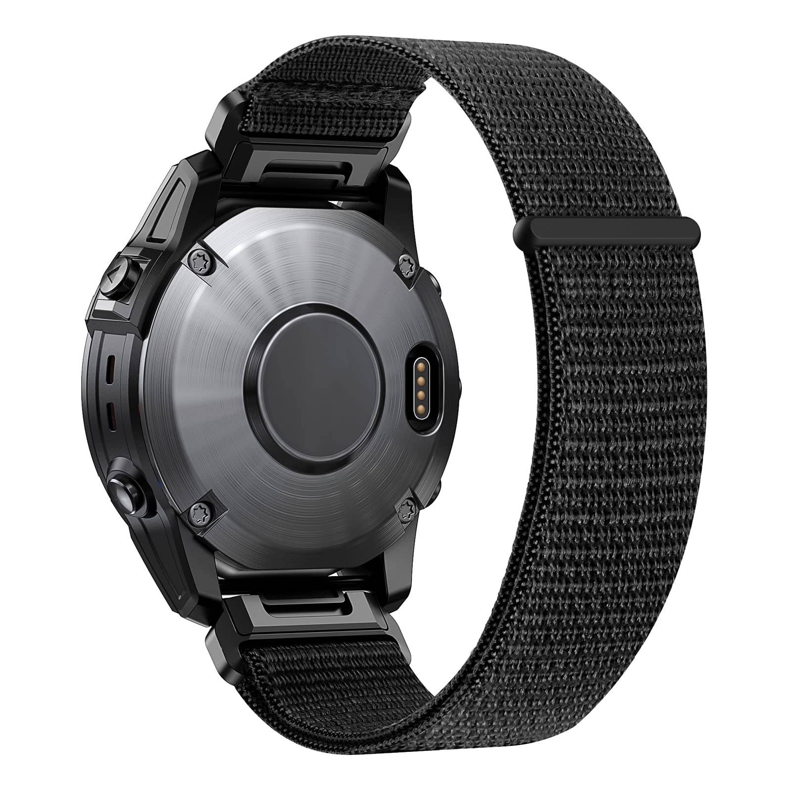 20mm 22mm 26mm Nylon Strap for Garmin Fenix 8/E 7 7X 6 6X Pro 5 5X Epix 2 Pro 51mm 47mm Fenix 7S 6S 5S Instinct 3 2 2X 2S Band