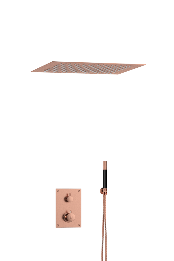 Tapwell takduschpaket ed2 för inbyggnad 50x50 cm