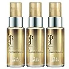 3 st Wella SP System Professional Luxe Oil Rekonstruktiv Elixir 30 ml