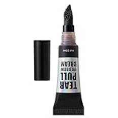 Långt bestående ögonbrow kräm, naturligt skal av ögonbrynsgel, långvarig ögonbrow mascara, volumizing eyebrow gel med vattentät och svettsäker formel för full brows (1 st)