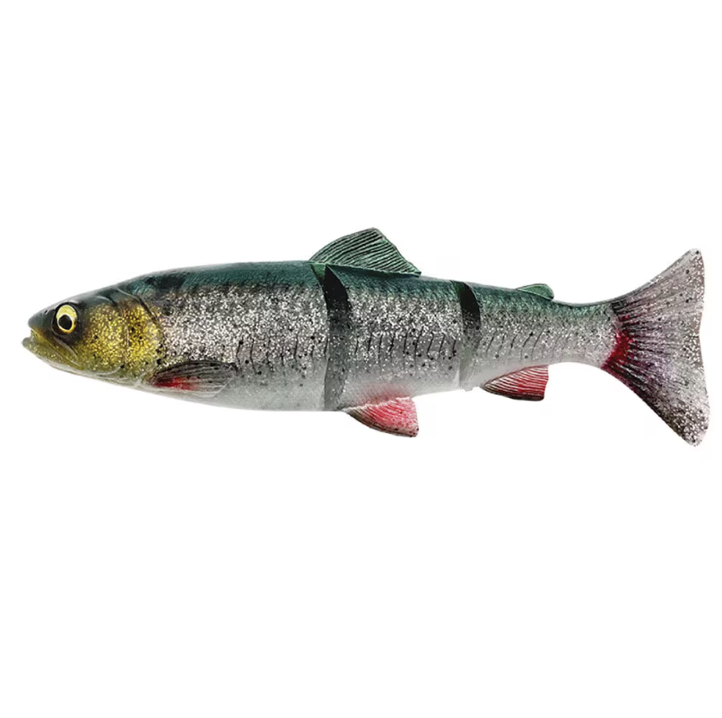 69Savage Gear 4D Line Thru Trout (20 cm 93g) Green Silver