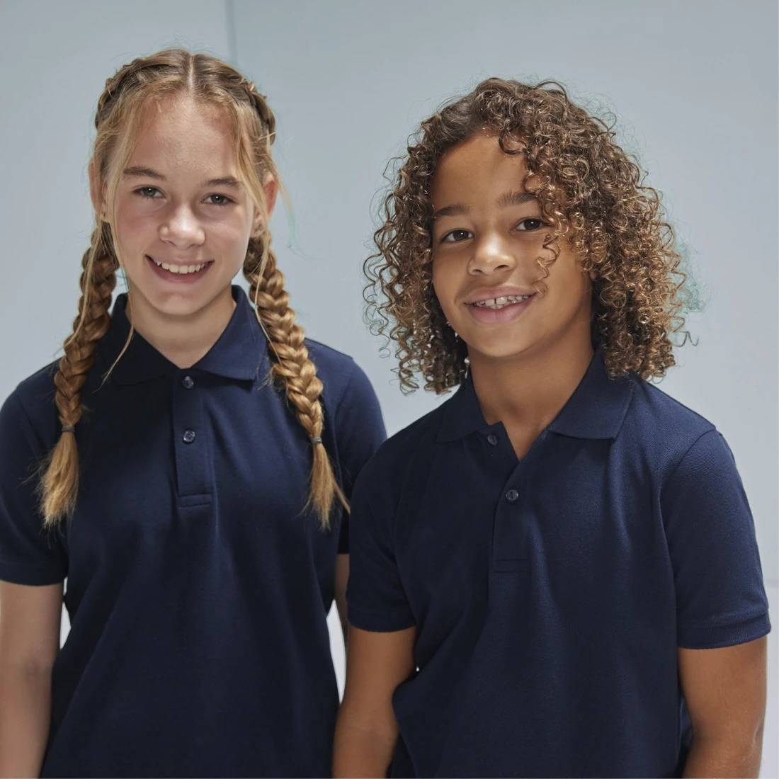 B&C BCPK001 Poloshirts Navy 9/11 (134/146).