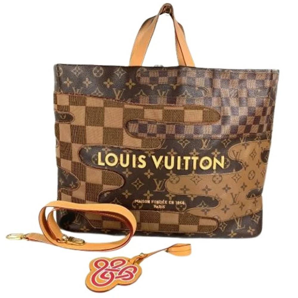 Louis Vuitton Vintage Pre-owned canvas tasker - Vintage - Dame - Brun - ONE SIZE -