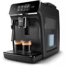 Philips 2200 Series Helautomatisk Espressomaskin - Klassisk Mjölkskummare, Intuitiv Pekskärm, Matt Svart (EP2220/10)