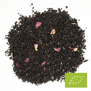 Earl Grey fra Chaplon - ØKOLOGISK sort te med bergamotte, rosenblade & jasminblomster