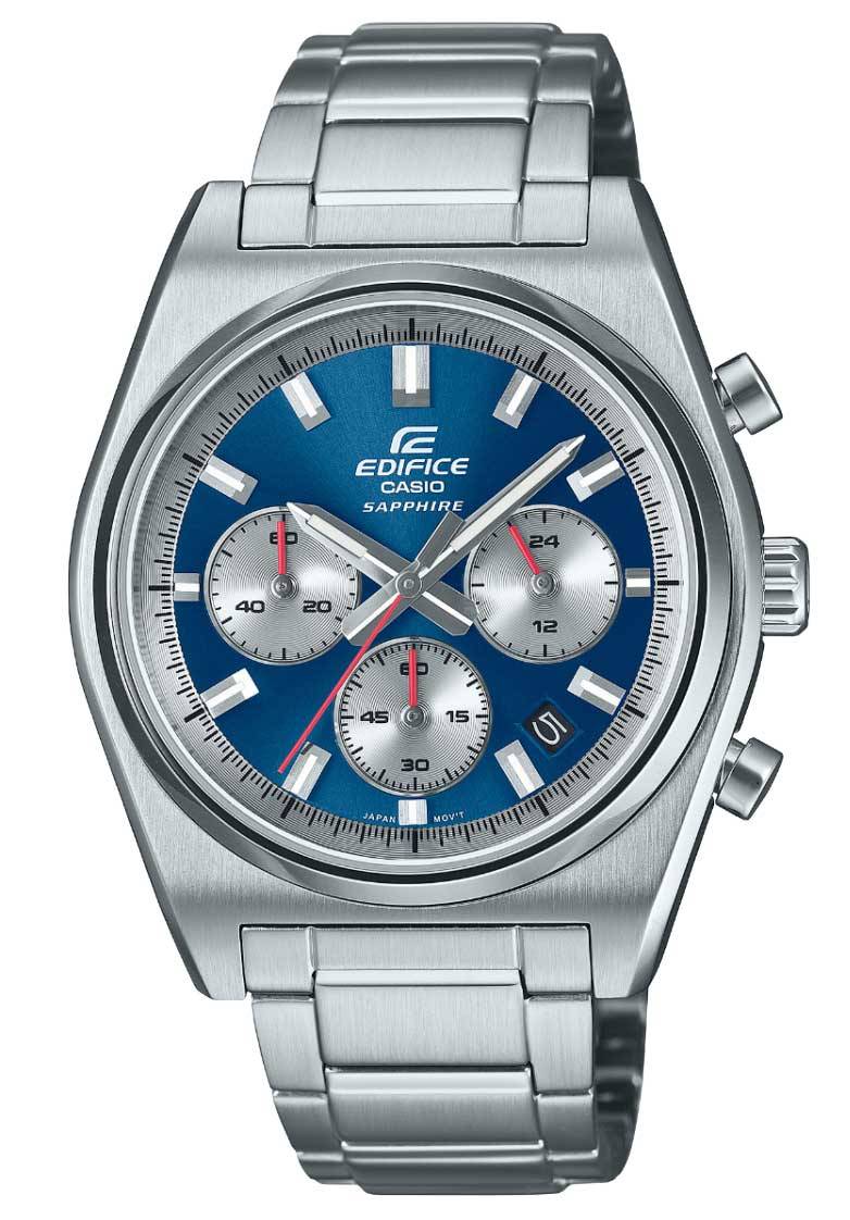 Casio Edifice EFB-730D-2AVUEF - Silver rostfri stål herrklocka