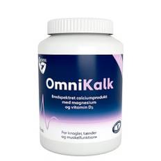 Biosym OmniKalk m. Calcium, Magnesium og D-vitamin - 120 kapsler