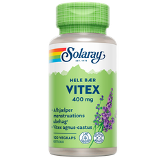Solaray Vitex Agnus Castus (100 kapsler)