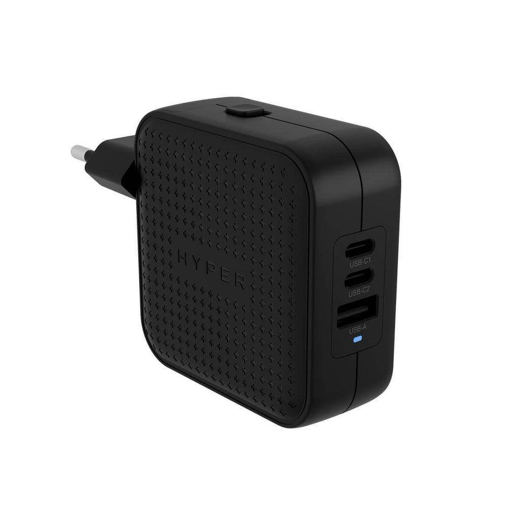 HyperJuice 70W USB-C GaN Travel Charger - Black
