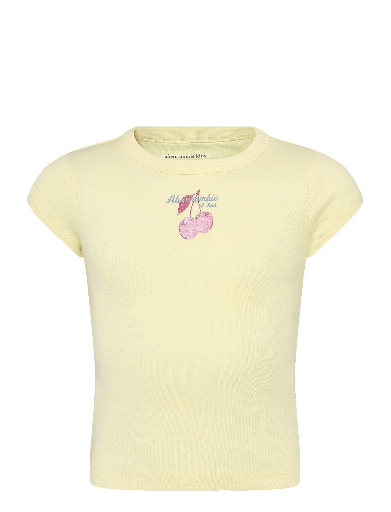Abercrombie Kids Kt-S/S Knit Top - Cream - 110/116