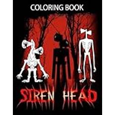 Siren Head Coloring Book - Pocketbok