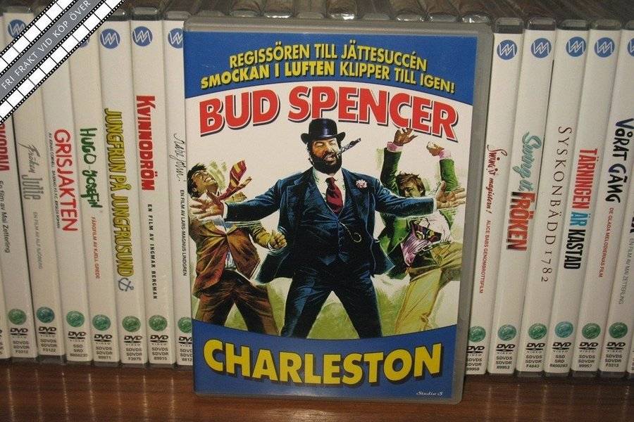 CHARLESTON (1977) Bud Spencer - Sällsynt Studio S-utgåva *UTGÅTT* - Svensk text