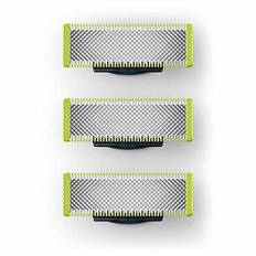 Ersättningsblad för rakblad kompatibla med Philips Oneblade Replacement One Blade Pro Blades Men （Modell QP25XX QP26XX QP65XX ） 3 packs 3 packs
