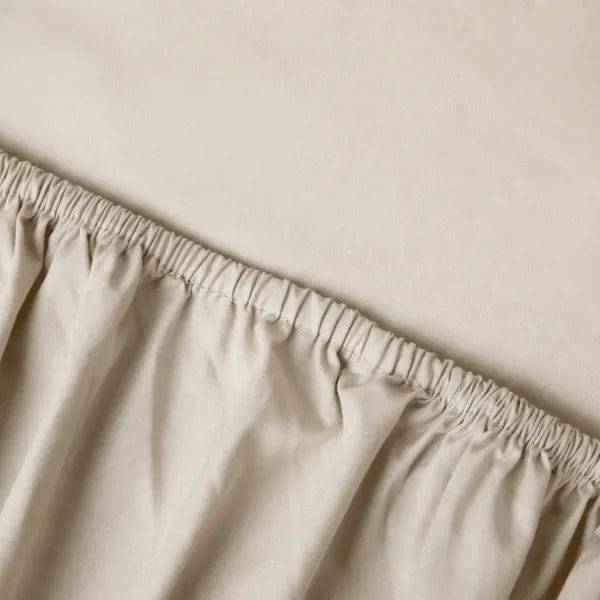 Kayori Shizu Dra på Split Underlakan Bomull Percale - 160x210-220 / Sand